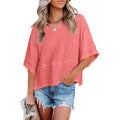 Women’s Round Neck Flared Sleeve Top
